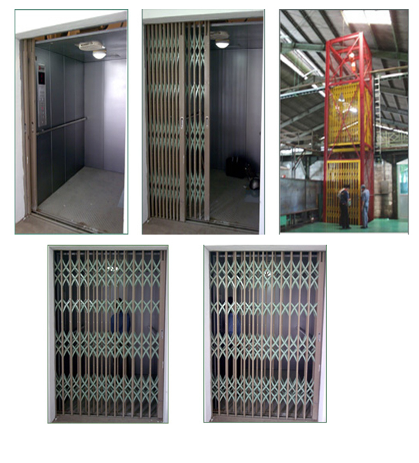 các loại thang máy tải hàng