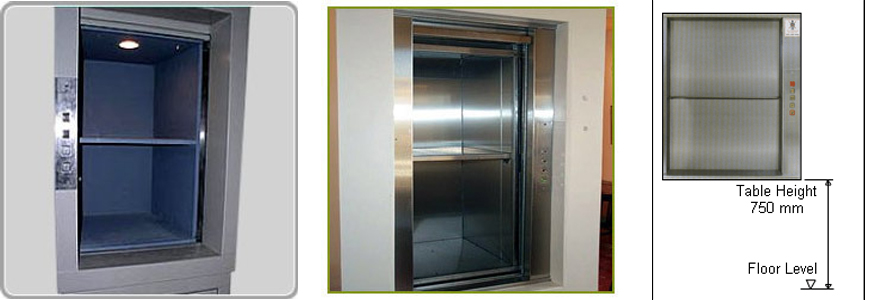 thang máy tải tiền