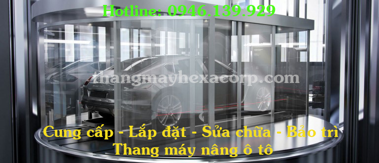 thang máy nâng ô tô