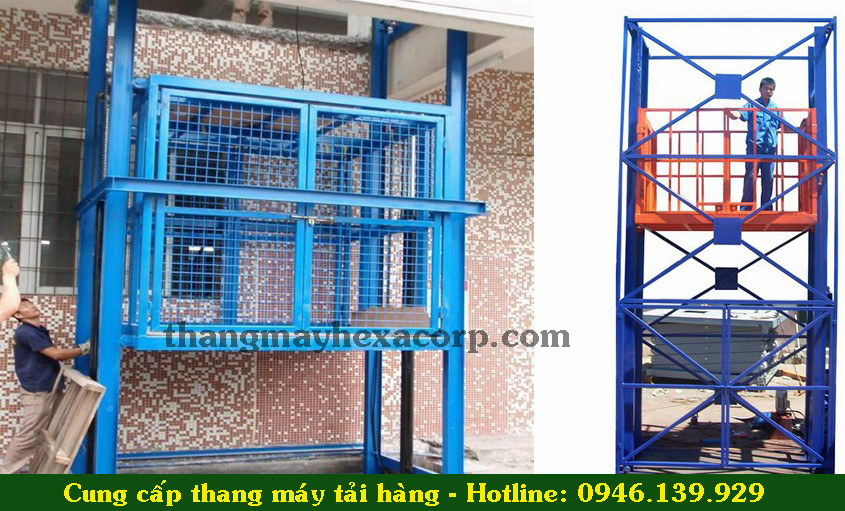 thang máy tải hàng